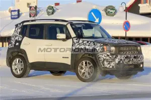 Jeep Renegade foto spia 8 febbraio 2018