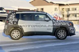 Jeep Renegade foto spia 8 febbraio 2018