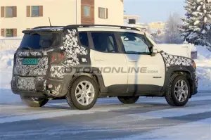 Jeep Renegade foto spia 8 febbraio 2018