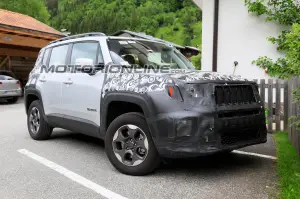 Jeep Renegade MY 2019 foto spia 25 maggio 2018