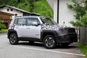 Jeep Renegade MY 2019 foto spia 25 maggio 2018