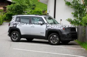 Jeep Renegade MY 2019 foto spia 25 maggio 2018