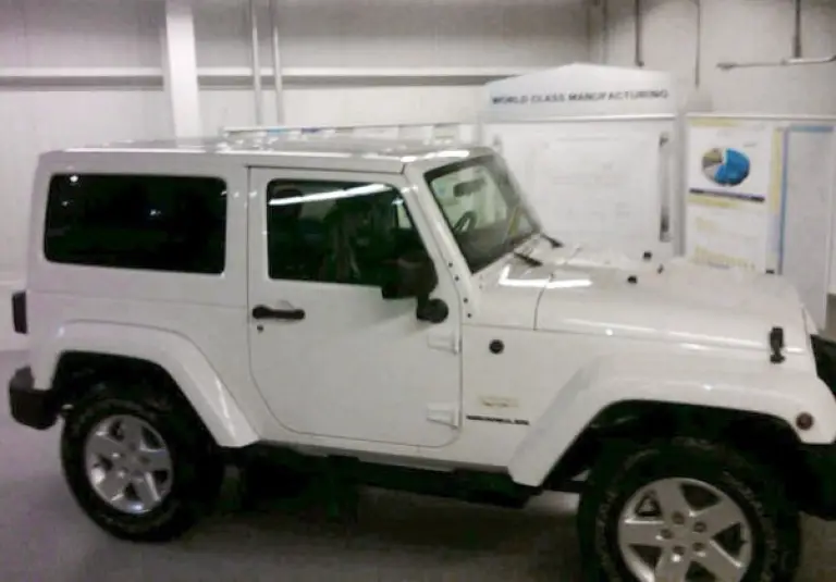 Jeep Wrangler 2011 foto spia - 1