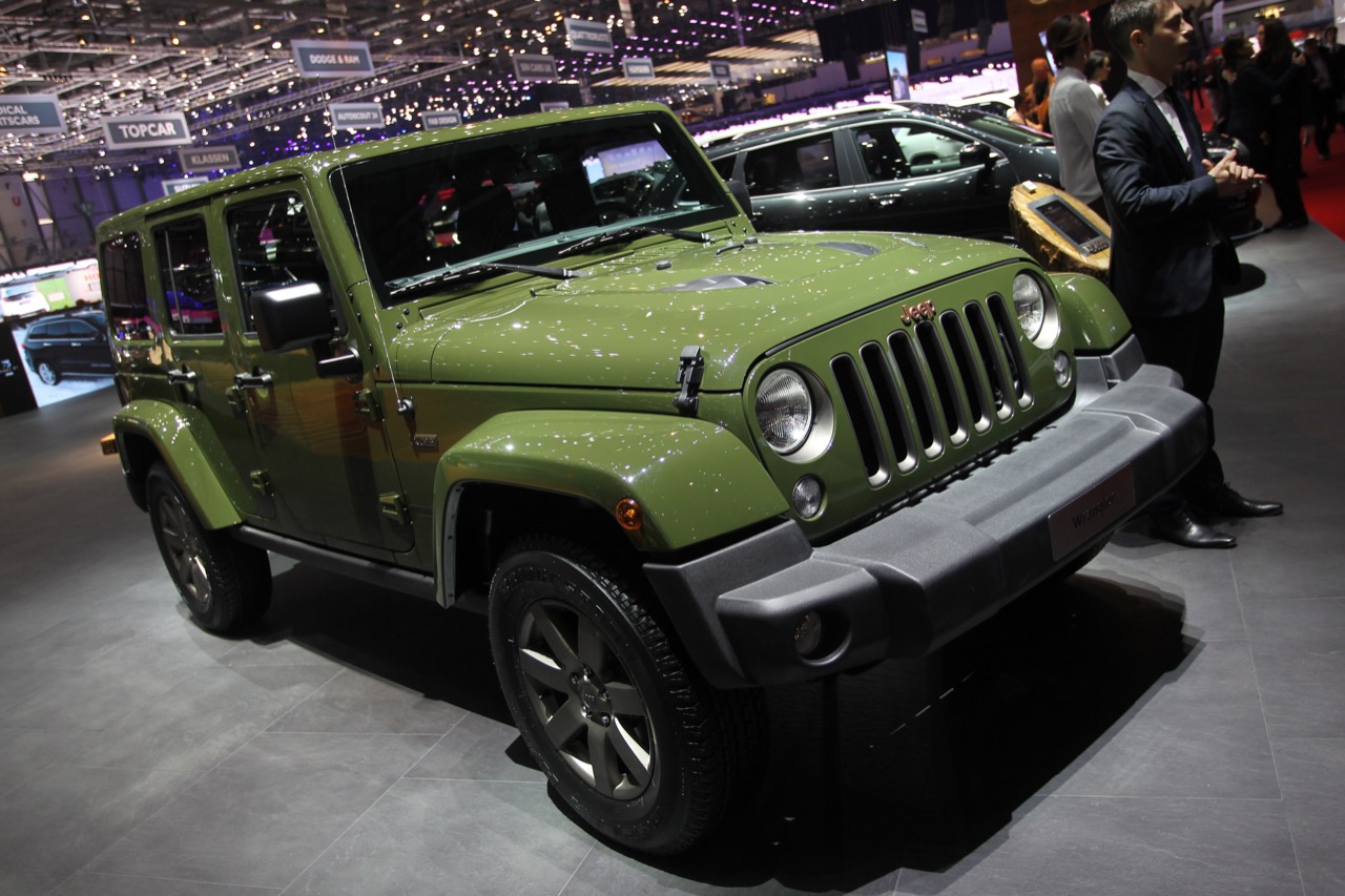 Jeep Wrangler 75th anniversary - Salone di Ginevra 2016