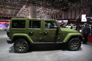 Jeep Wrangler 75th anniversary - Salone di Ginevra 2016