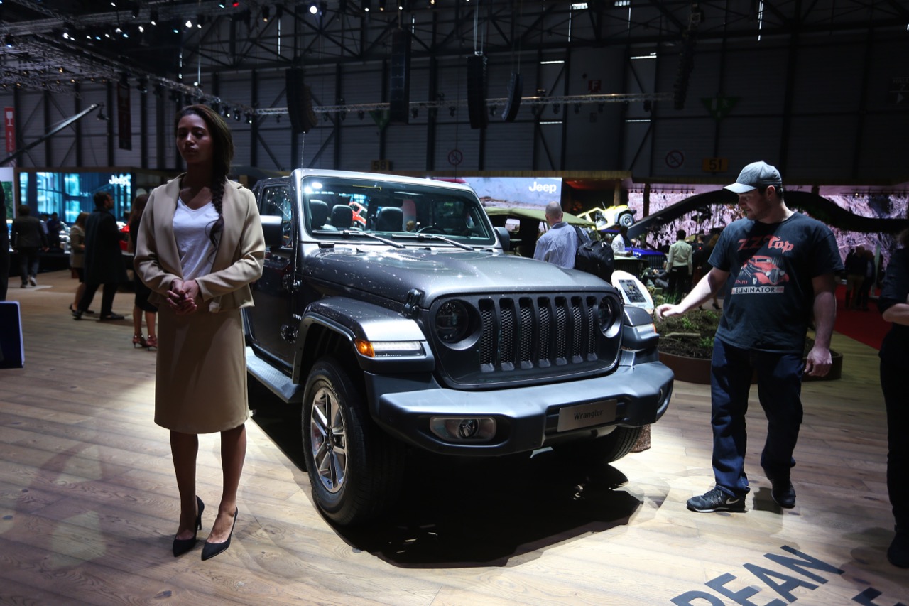 Jeep Wrangler (foto live) - Salone di Ginevra 2018
