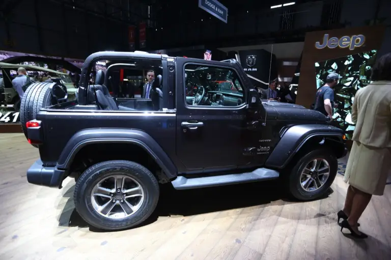 Jeep Wrangler (foto live) - Salone di Ginevra 2018 - 2