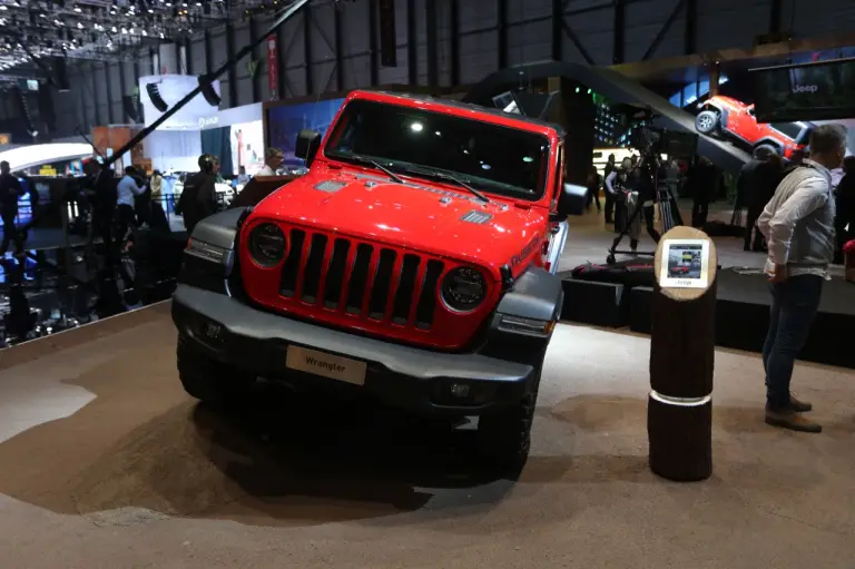 Jeep Wrangler (foto live) - Salone di Ginevra 2018 - 4