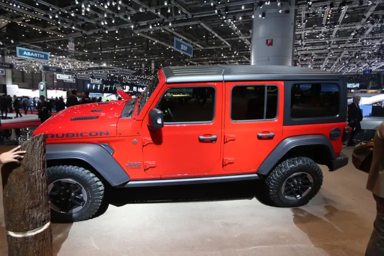Jeep Wrangler (foto live) - Salone di Ginevra 2018 - 9