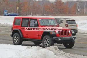 Jeep Wrangler mezze porte - Foto spia 7-1-2021 - 1