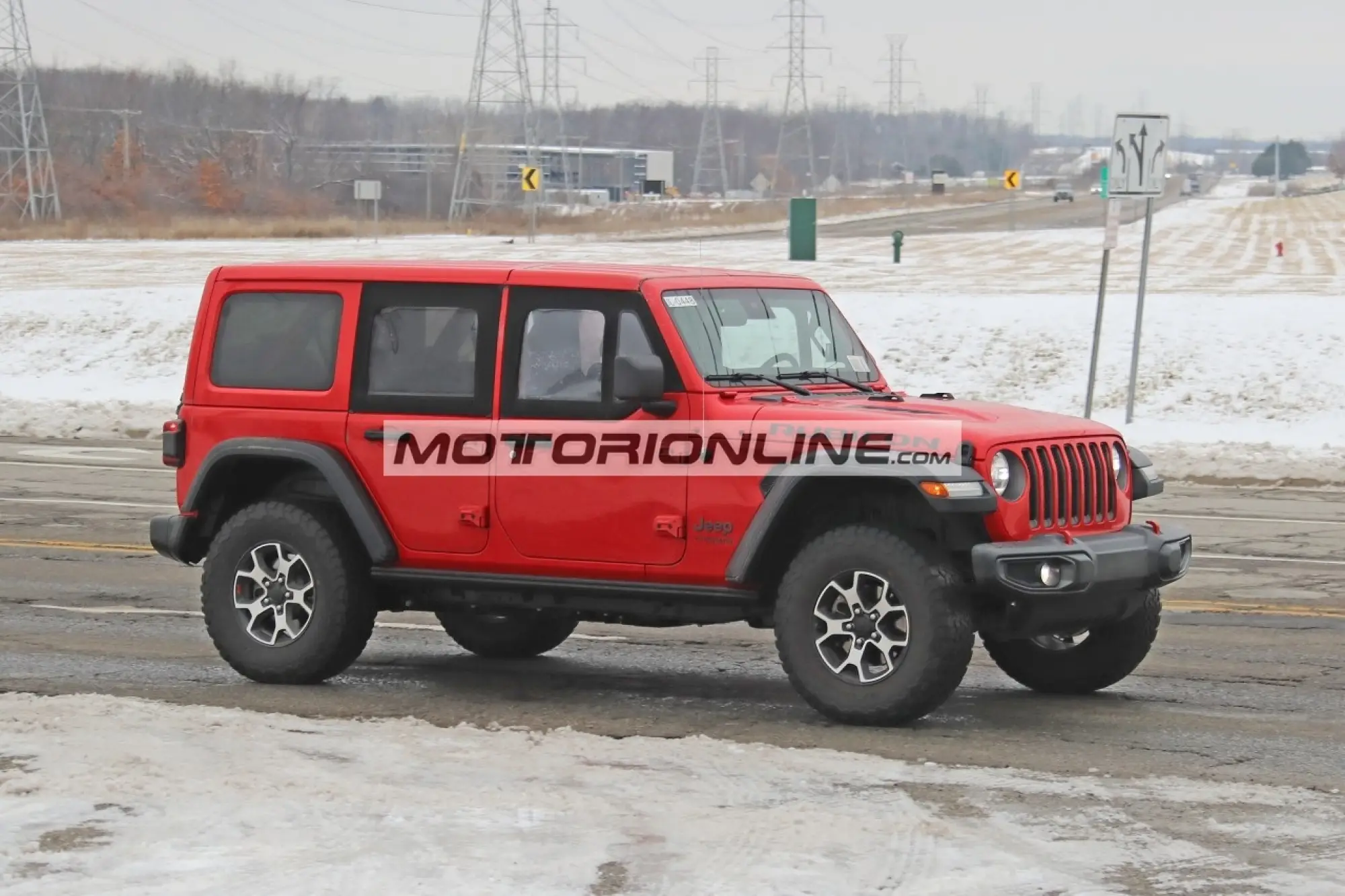 Jeep Wrangler mezze porte - Foto spia 7-1-2021 - 8