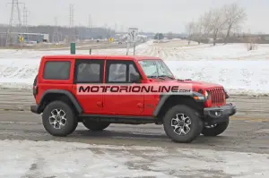 Jeep Wrangler mezze porte - Foto spia 7-1-2021 - 2