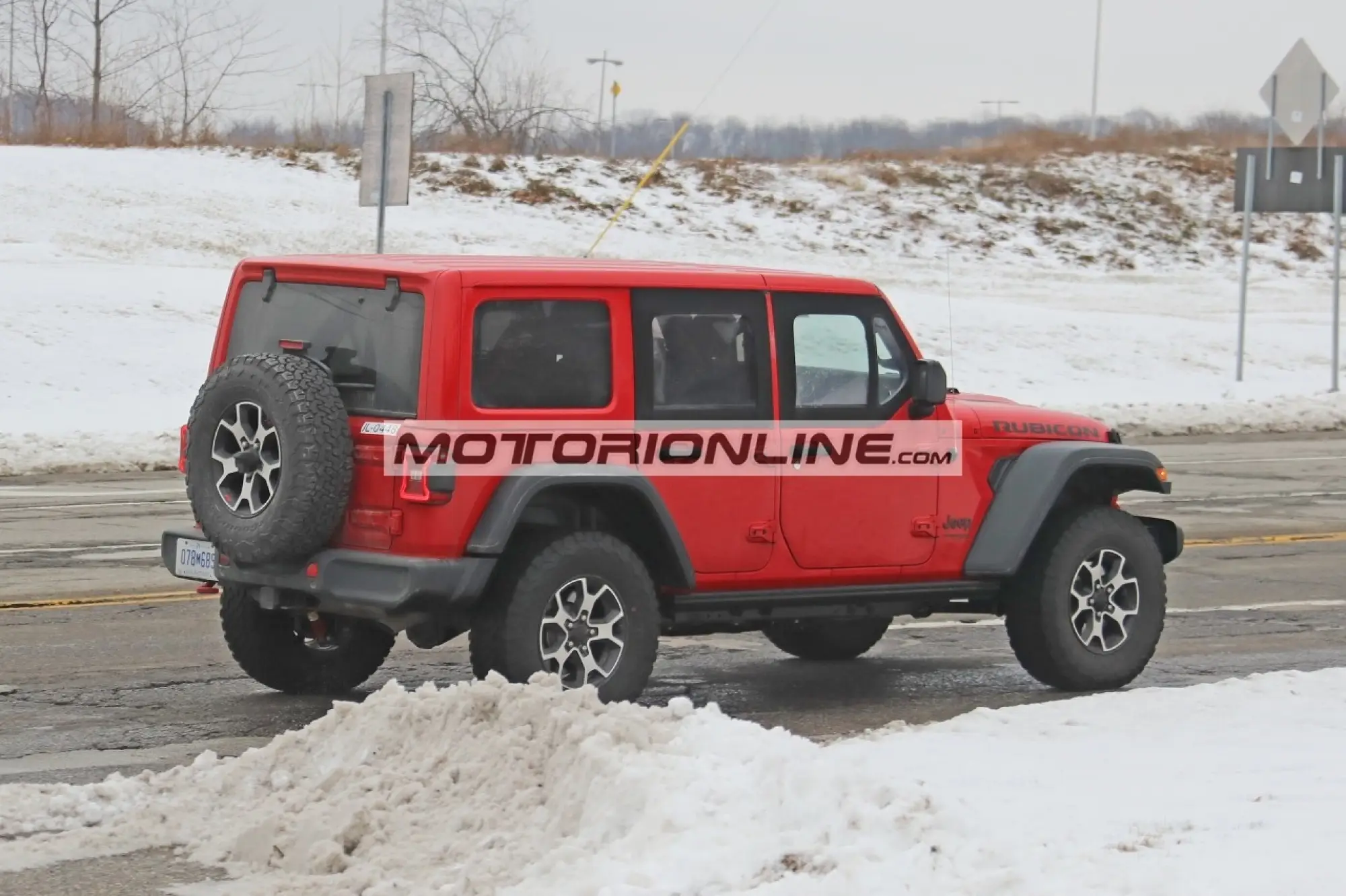 Jeep Wrangler mezze porte - Foto spia 7-1-2021 - 10