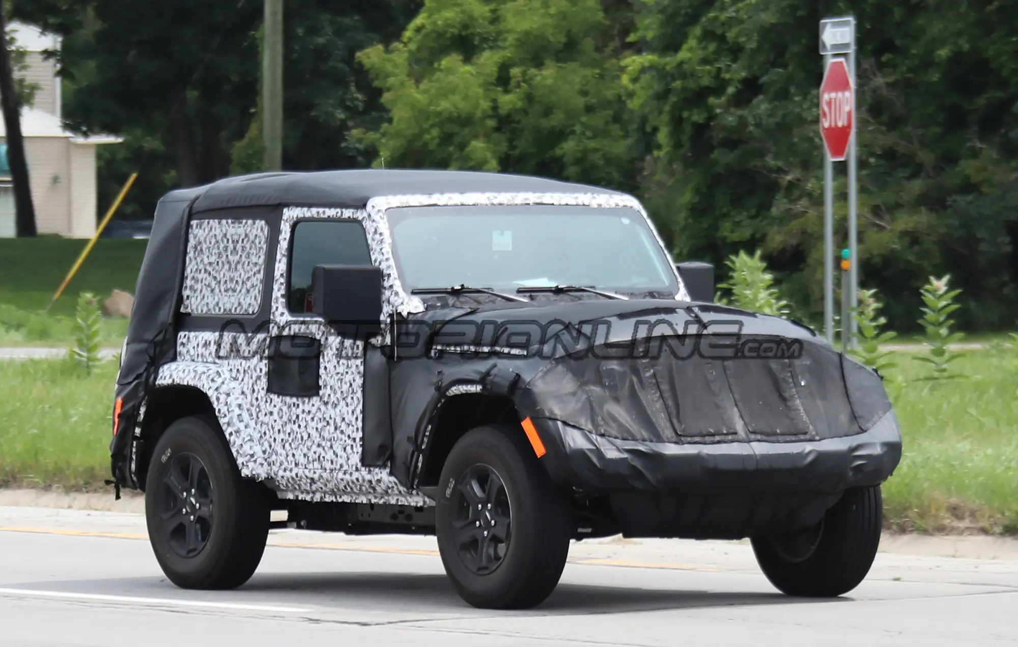 Jeep Wrangler MY 2018 - Foto spia 04-08-2017 - 1