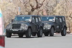 Jeep Wrangler MY 2018 foto spia 29 luglio 2018 - 2