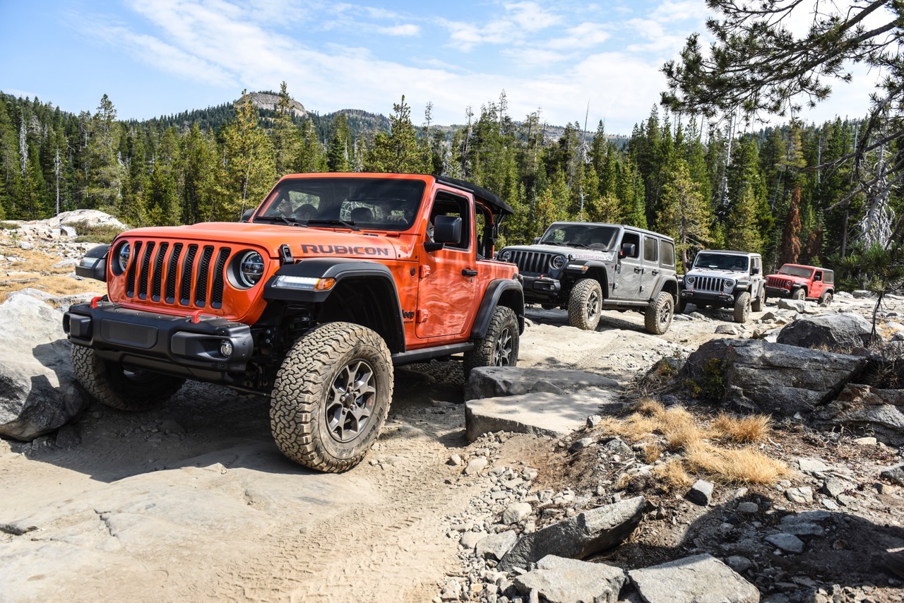 Jeep Wrangler Rubicon - Rubicon Trail