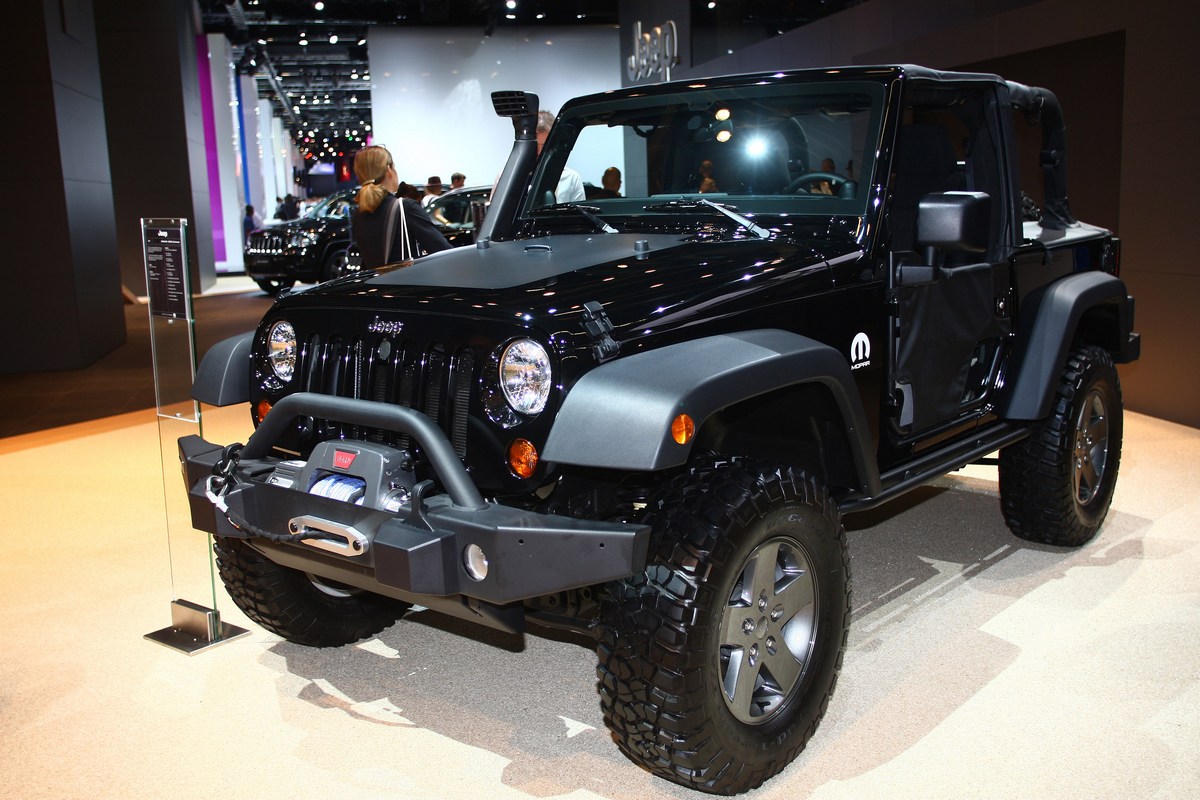 Jeep Wrangler V6 - Salone di Francoforte 2011