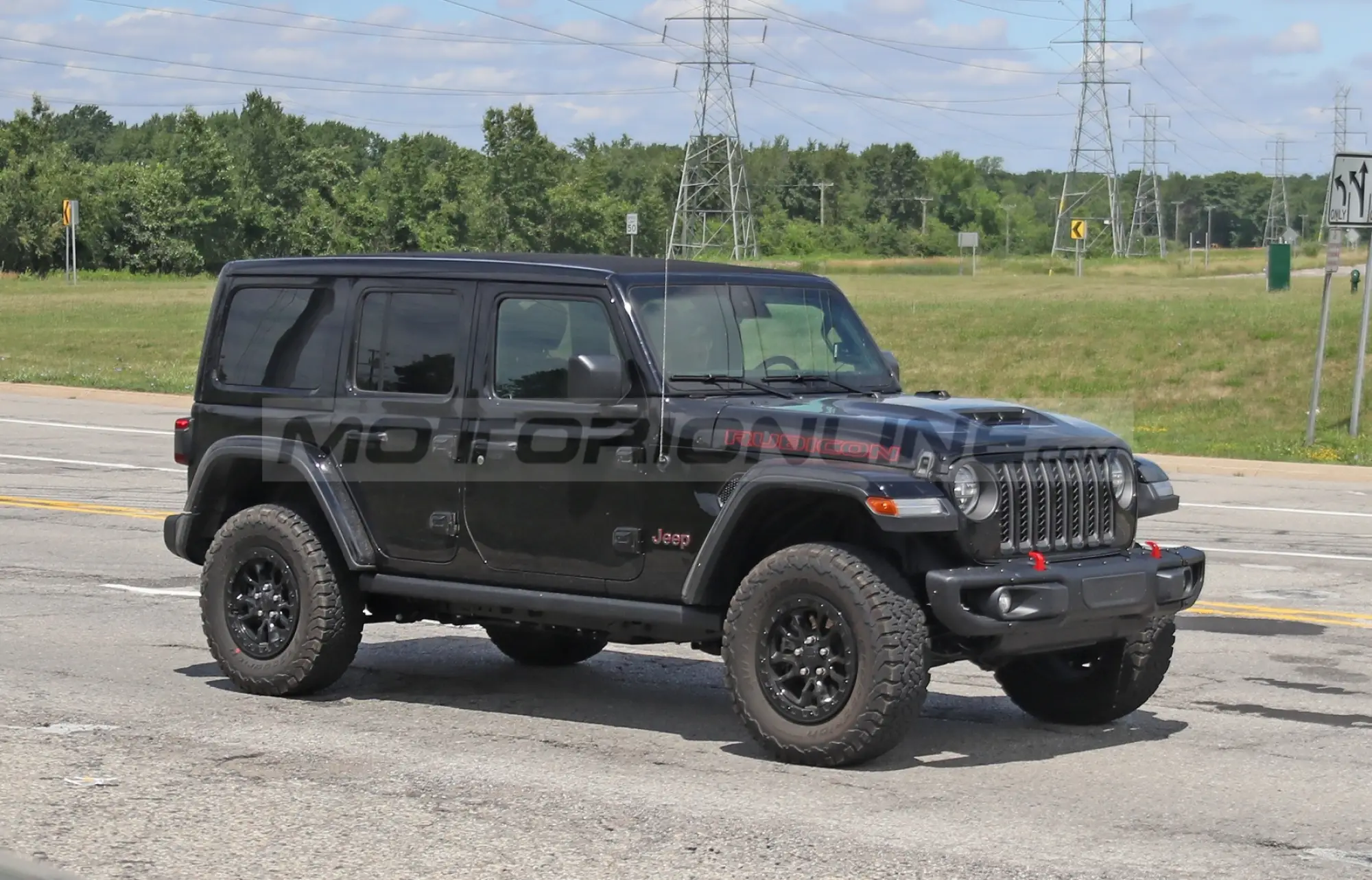 Jeep Wrangler V8 - Foto spia 22-07-2020 - 2