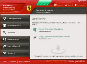 Kaspersky Special Ferrari Edition