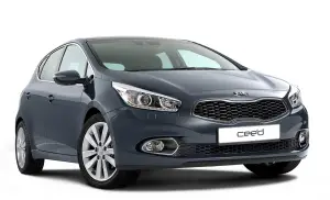 Kia Ceed 2012 nuove foto ufficiali