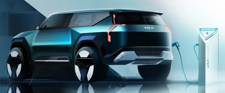 Kia EV9 concept - Foto - 12