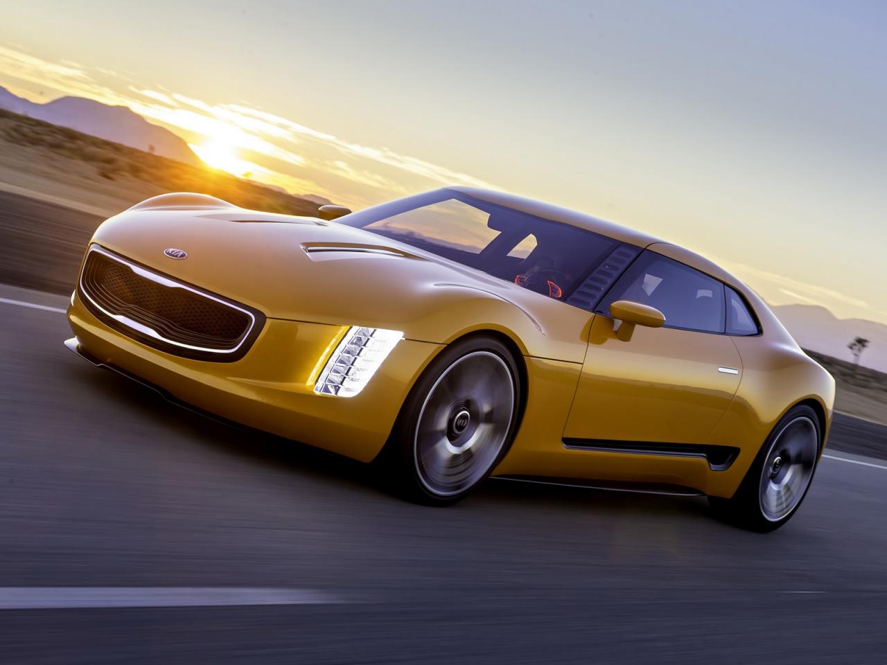 Kia GT4 Stinger Concept - Immagini ufficiali