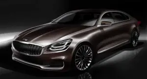 Kia K900 MY 2019 - Teaser e foto spia