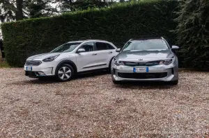 Kia Niro PHEV e Optima SW PHEV - Anteprima Test Drive