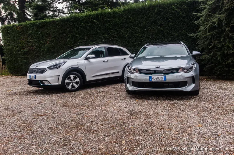 Kia Niro PHEV e Optima SW PHEV - Anteprima Test Drive - 3