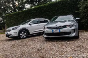 Kia Niro PHEV e Optima SW PHEV - Anteprima Test Drive