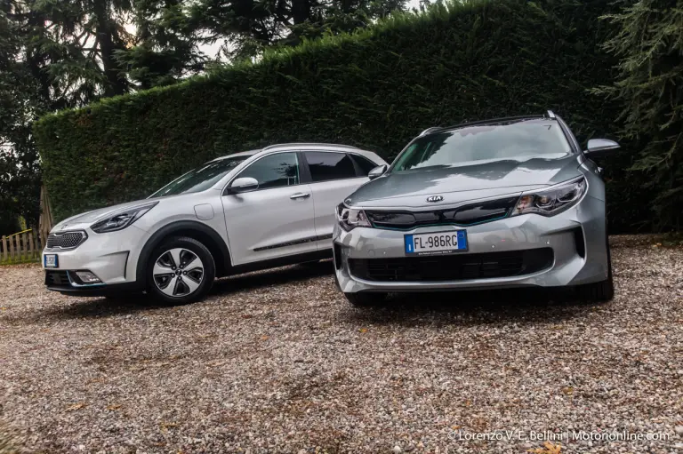 Kia Niro PHEV e Optima SW PHEV - Anteprima Test Drive - 4