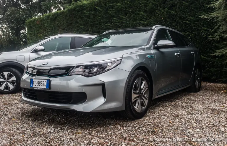 Kia Niro PHEV e Optima SW PHEV - Anteprima Test Drive - 5