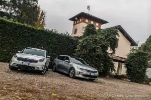 Kia Niro PHEV e Optima SW PHEV - Anteprima Test Drive