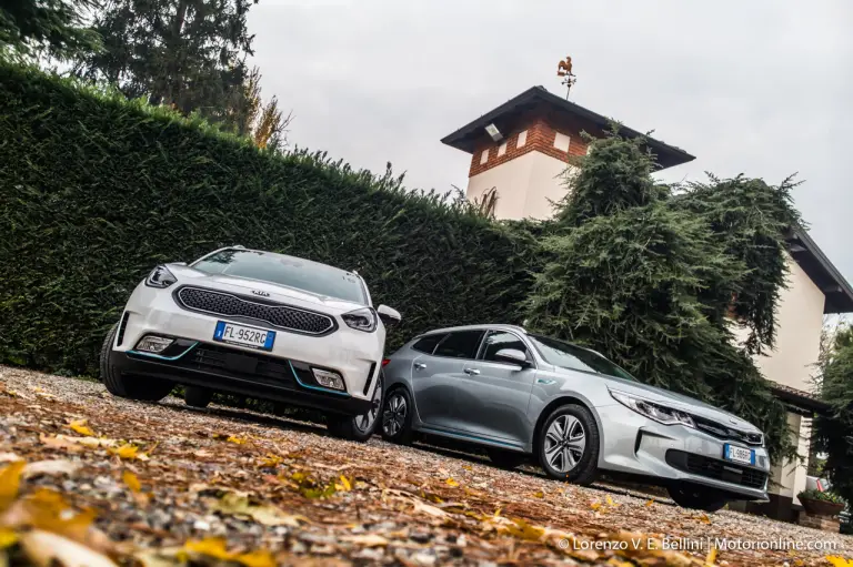 Kia Niro PHEV e Optima SW PHEV - Anteprima Test Drive - 28