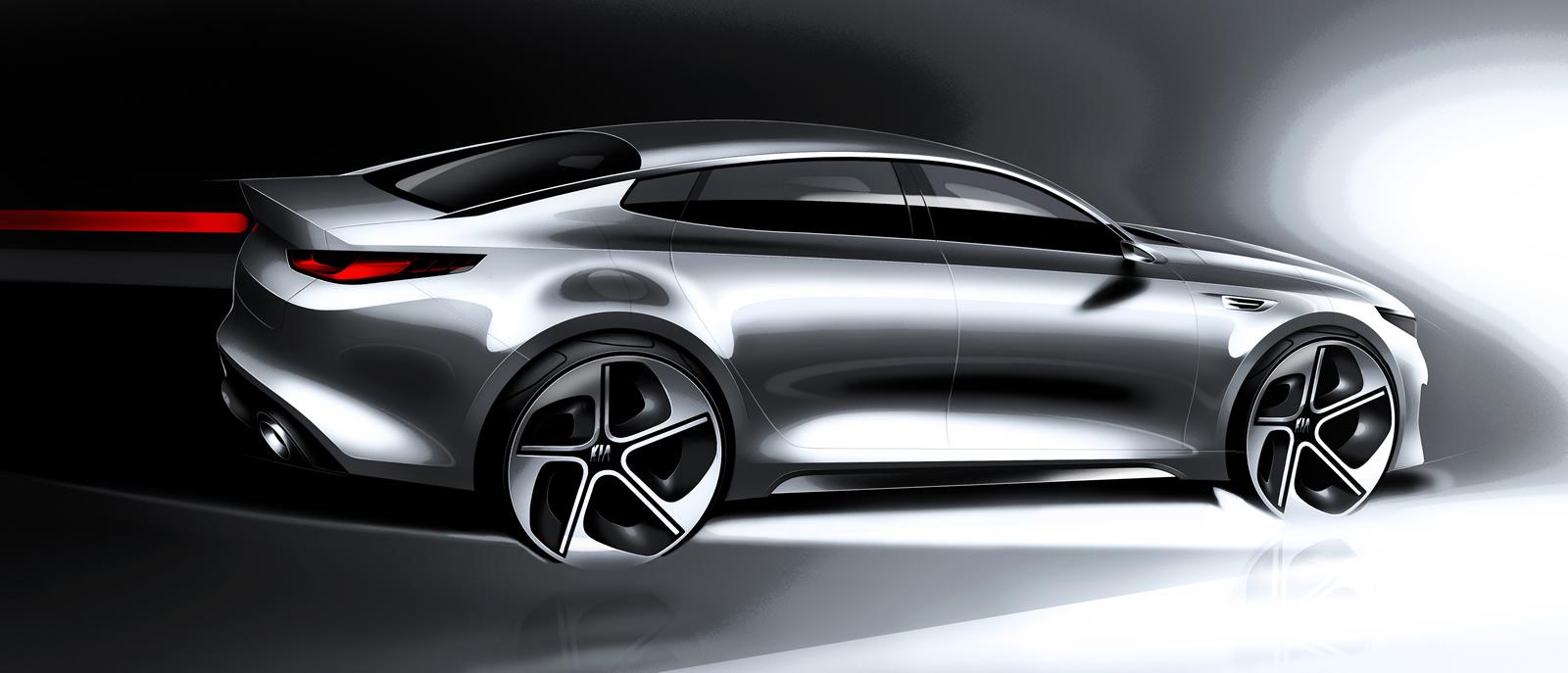 Kia Optima MY 2016 - Sketch