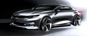 Kia Optima MY 2016 - Sketch