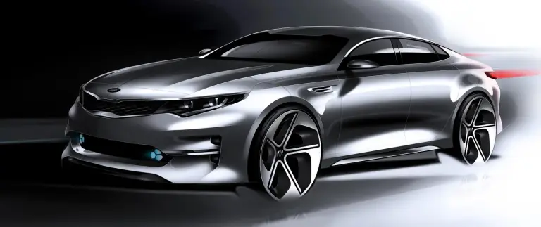 Kia Optima MY 2016 - Sketch - 1