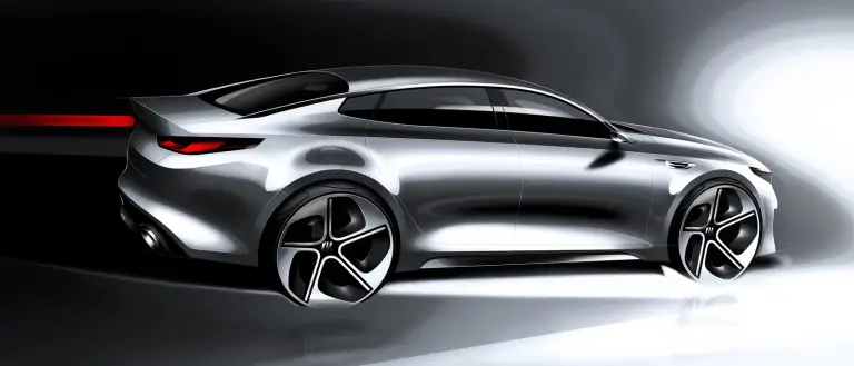 Kia Optima MY 2016 - Sketch - 2