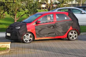 Kia Picanto 2015 - Foto spia 27-11-2014