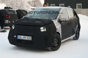 Kia Picanto 2017 - Foto spia 01-02-2016