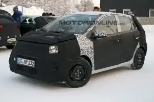 Kia Picanto 2017 - Foto spia 01-02-2016