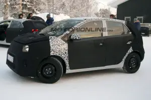 Kia Picanto 2017 - Foto spia 01-02-2016