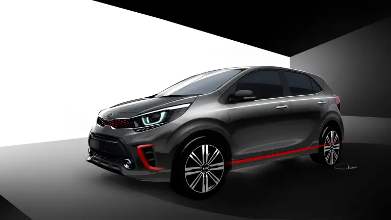 Kia Picanto MY 2017 - Sketch design - 1