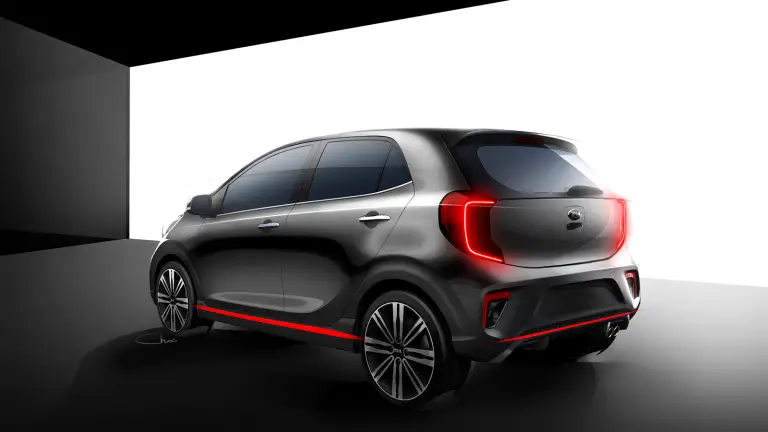 Kia Picanto MY 2017 - Sketch design - 2