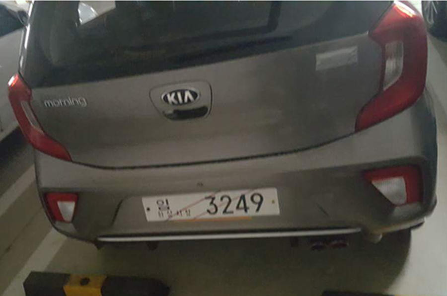 Kia Picanto MY2017 Foto Spia