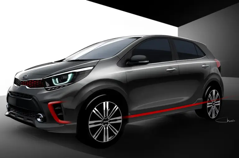 Kia Picanto MY2017 Foto Spia - 4