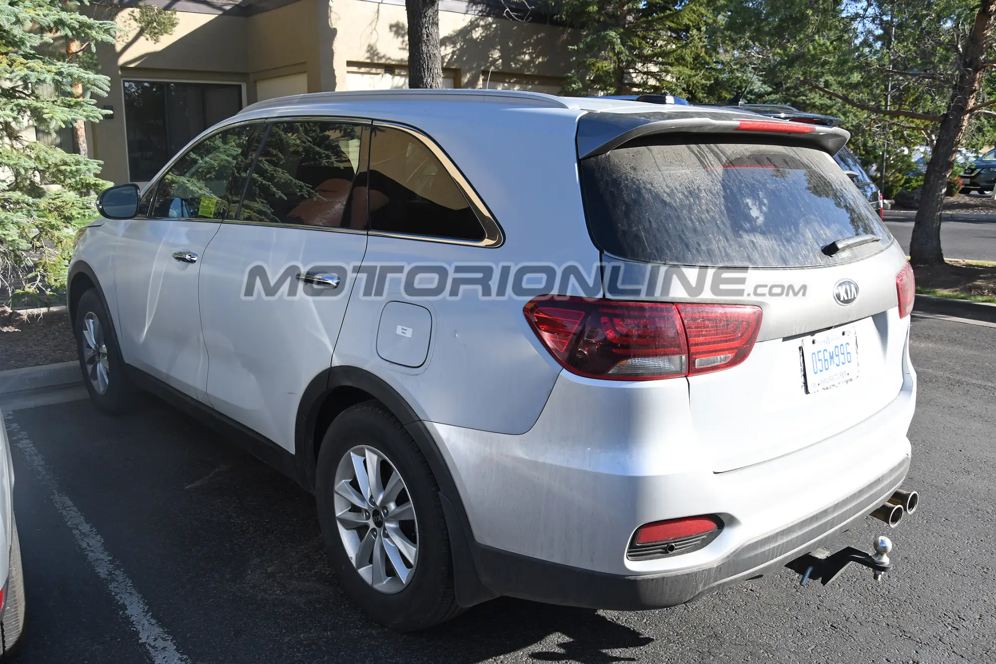 Kia Sorento Diesel foto spia 16 luglio 2018 - 6
