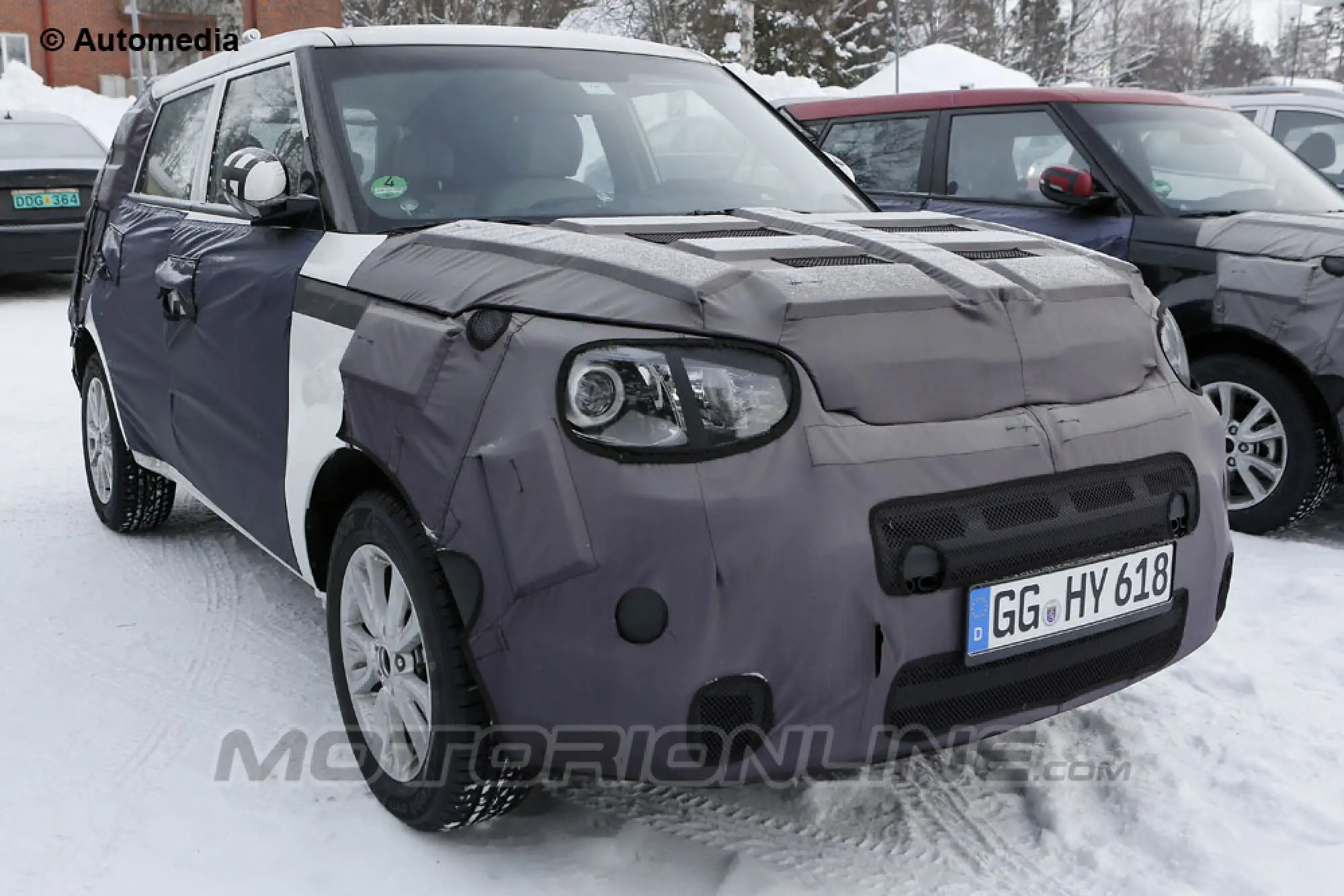 Kia Soul 2014 - Foto spia 19-02-2013 - 2