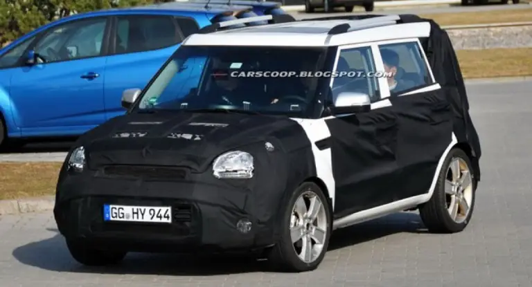 Kia Soul facelift 2012 - Foto spia 10-03-2011 - 1