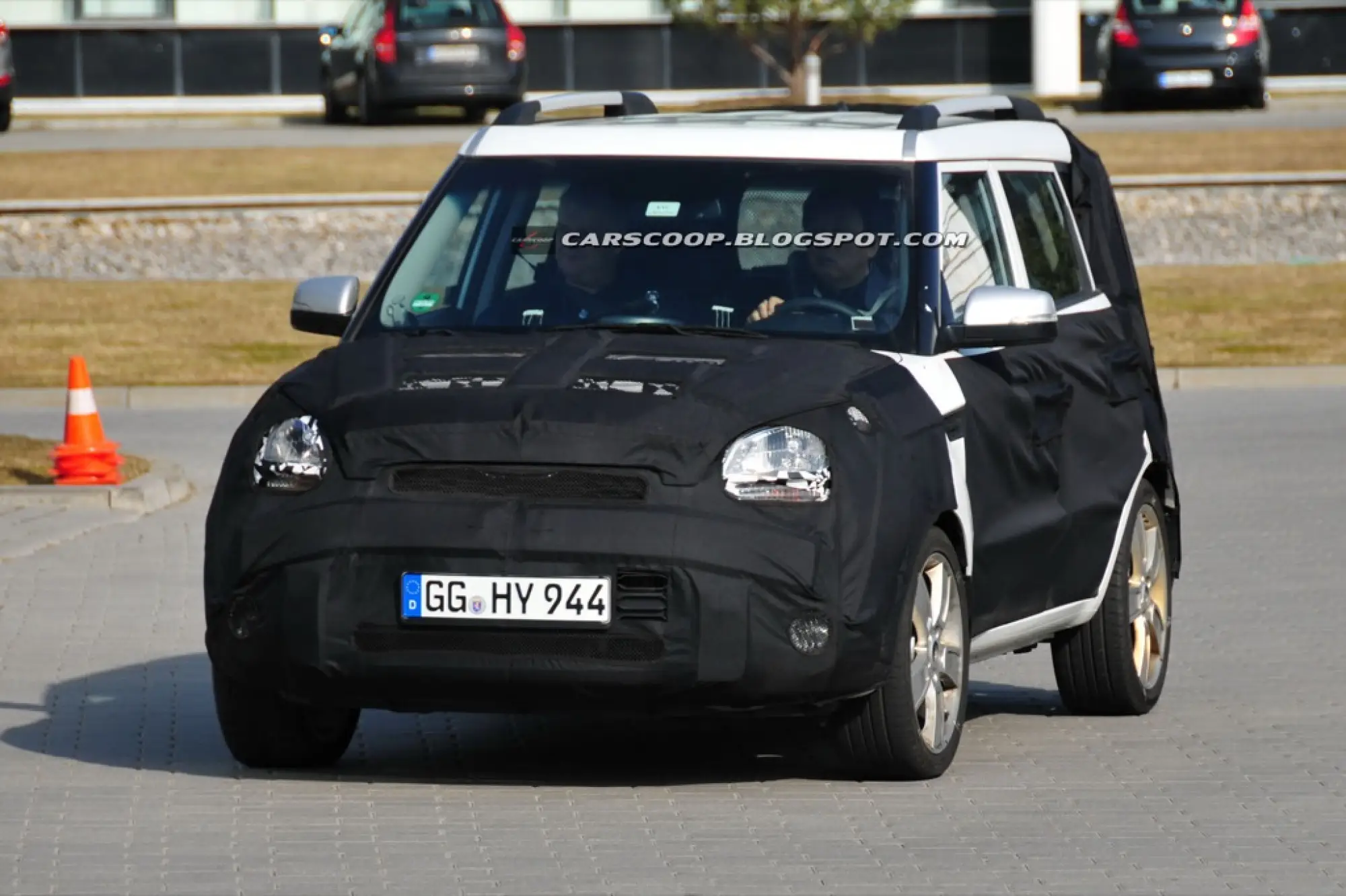Kia Soul facelift 2012 - Foto spia 10-03-2011 - 5
